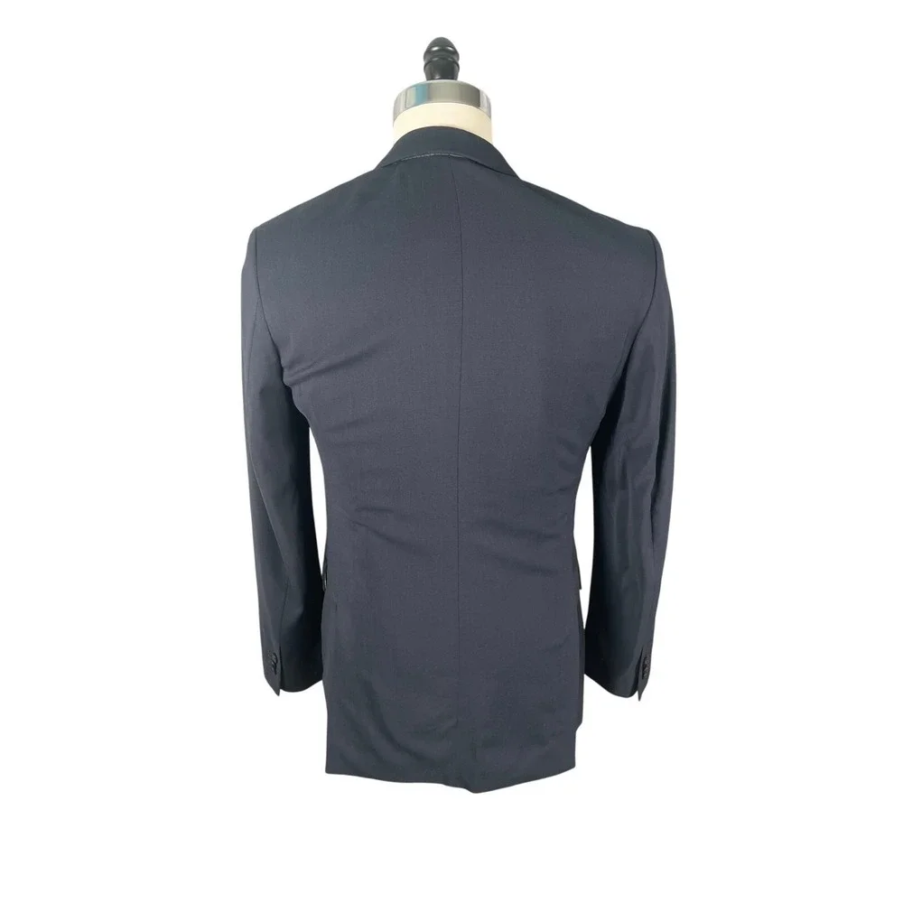 Banana Republic Blazer Suit Separate 38R Tailored Fit Navy Wool Lanificio F.lli‎